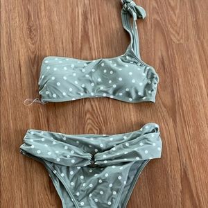 Abercrombie & Fitch bikini set, small top medium high waisted bottoms